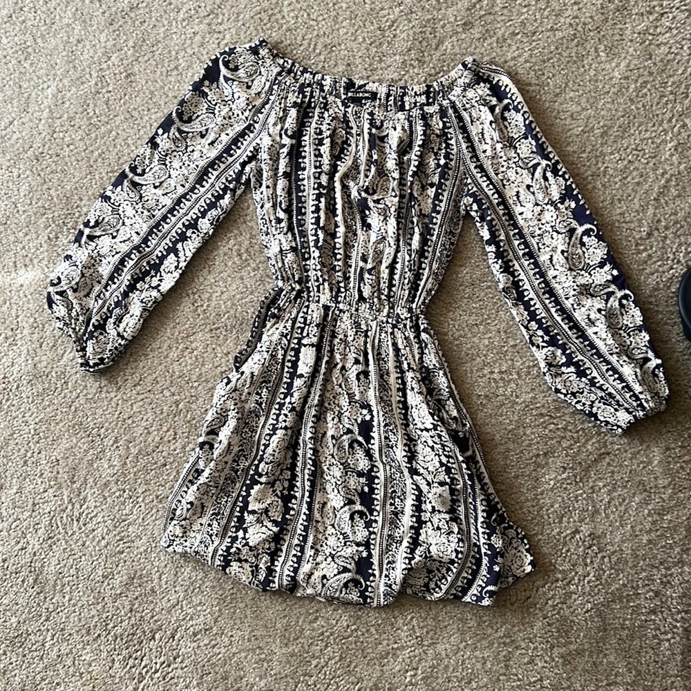 Billabong bohemian style dress with pockets
